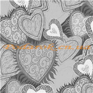 Текстурный лист для нарезного мыла "Сердца узор"-10х14см