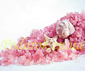 Морская розовая соль