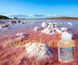 Морская соль в розовой рапе
